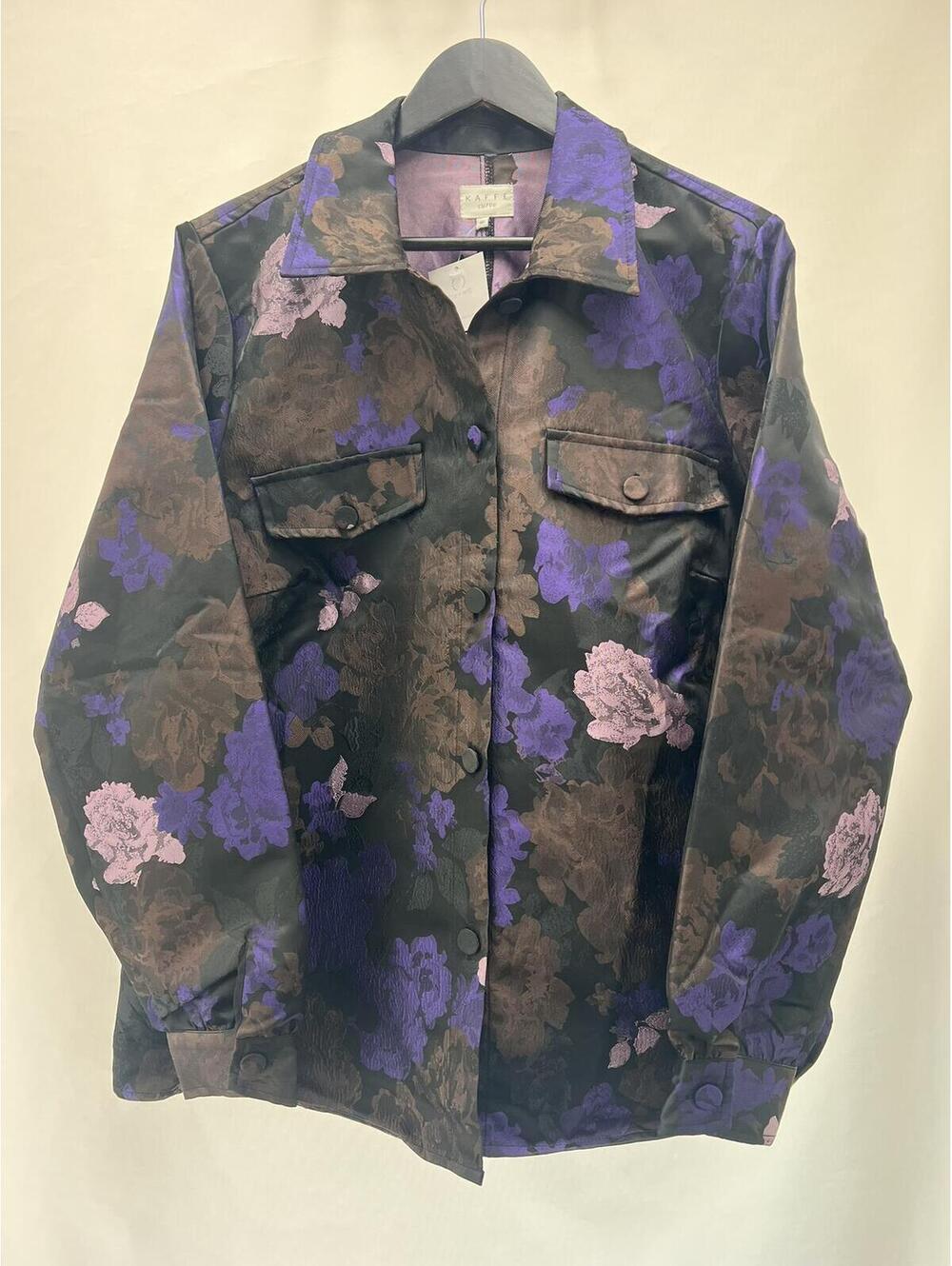NWT Kaffe Curve Floral Shacket Fox + Wit Boutique Women's Size XL